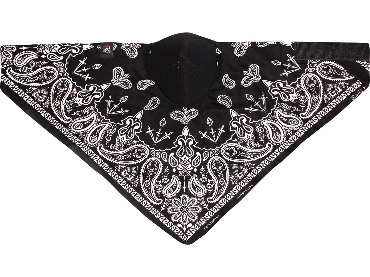 Máscara neopreno pasamontañas con cubre cuello largo Paisley