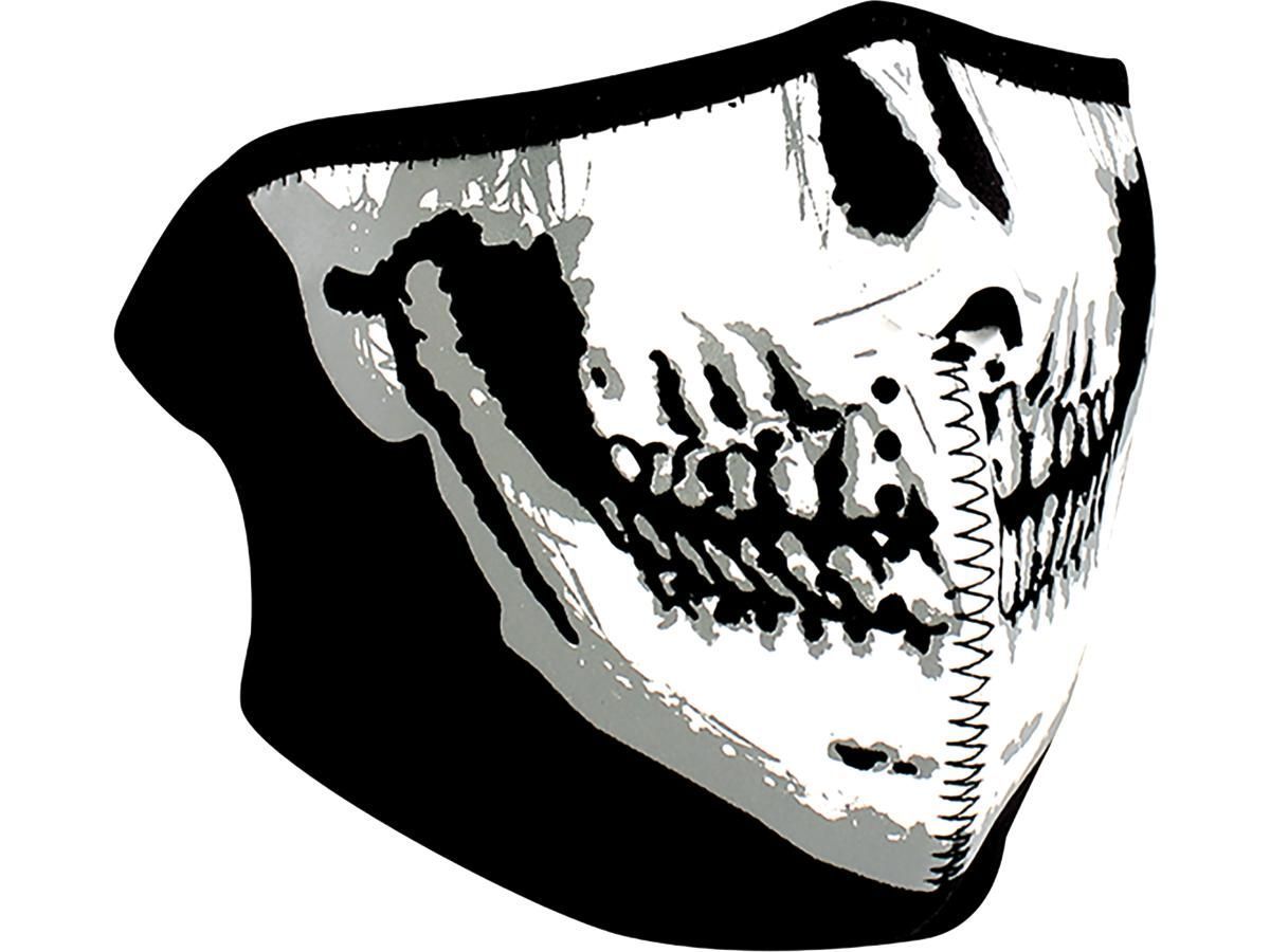 Mascara pasamontañas Neopreno calavera para moto