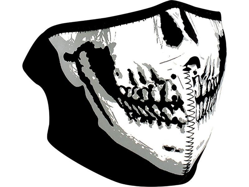Mascara pasamontañas Neopreno calavera para moto