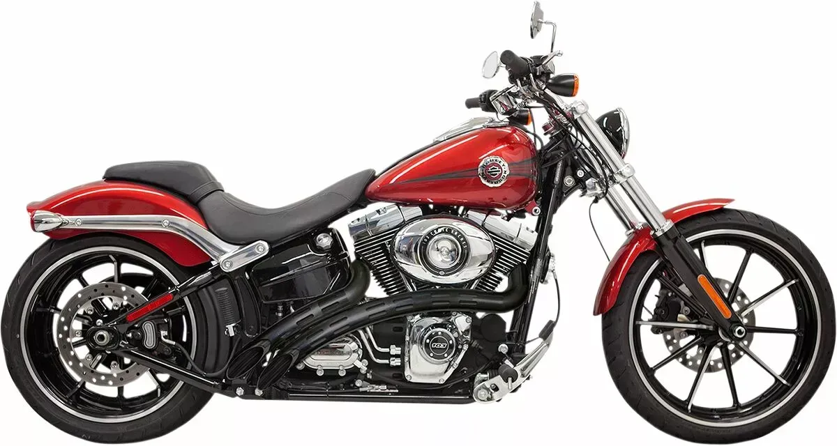 86-17 DYNA- Escapes BASSANI XHAUST Radial Sweeper Negros