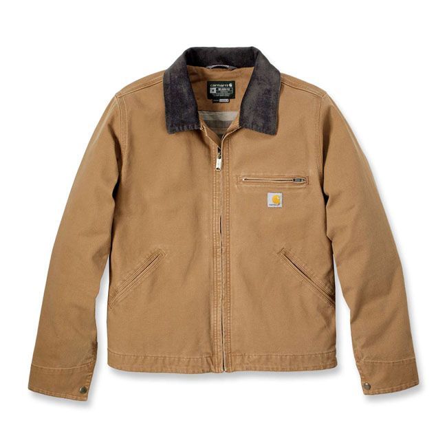 Caqueta Carhartt Relaxed Fit Duck Detroit Jacket marrón