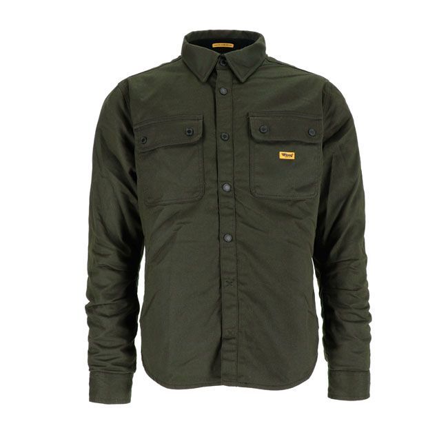 Camisa con Protecciones Roeg Chris overshirt army