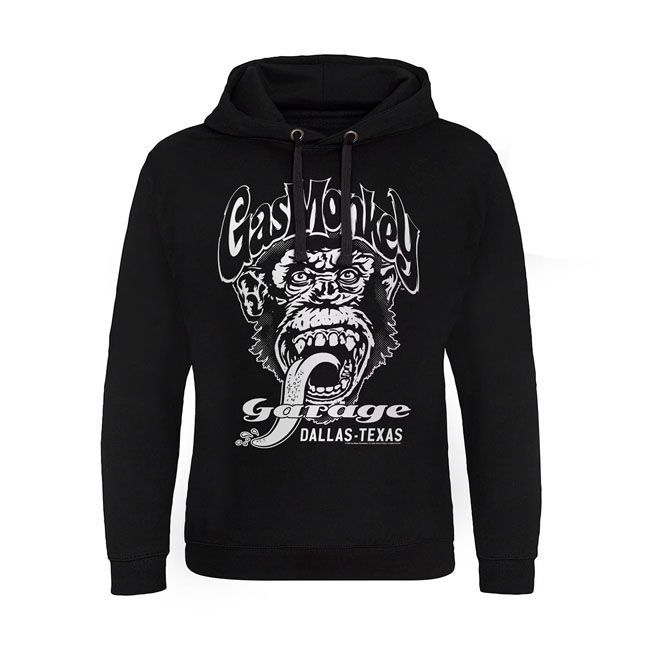 Sudadera con capucha Gas Monkey Garage Dallas, Texas hoodie Negra