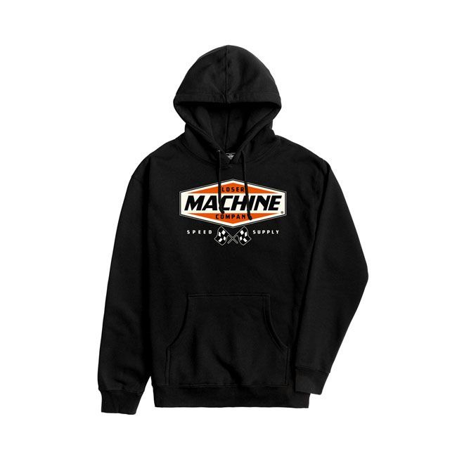 Sudadera con capucha Loser Machine Overdrive Negra