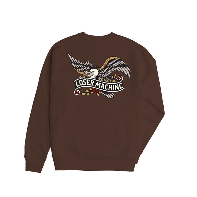 Sudadera Loser Machine Glory Bound sweatshirt marrón