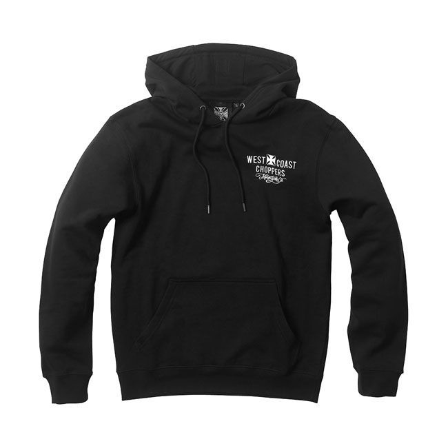 Sudadera con capucha West Coast Choppers Frisco hoodie negra