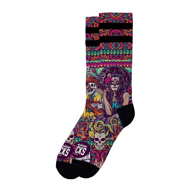 Calcetines American Socks Dia de los Muertos signature