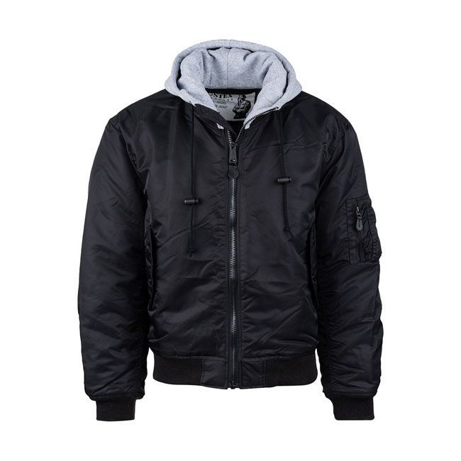 Chaqueta MA-1 hooded bomber jack con capucha