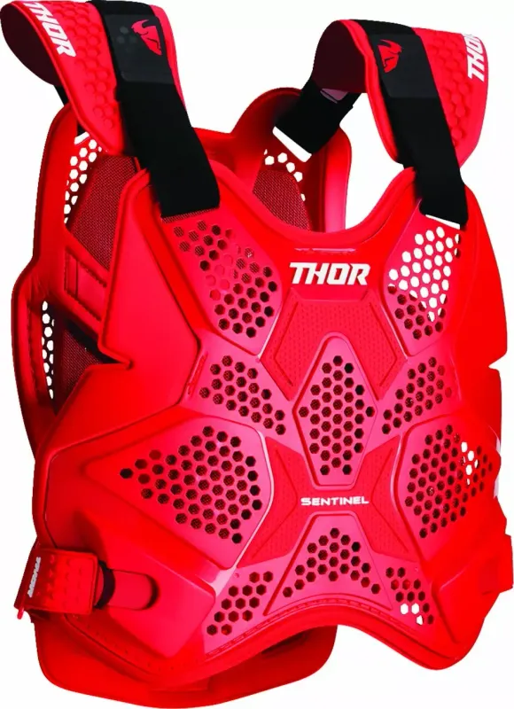 Peto de protección de pecho y espalda THOR Sentinel Pro para moto