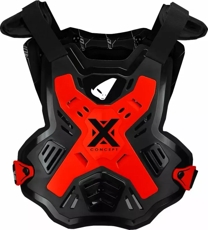 Peto Protector de pecho y espalda UFO X-Concept para moto talla única