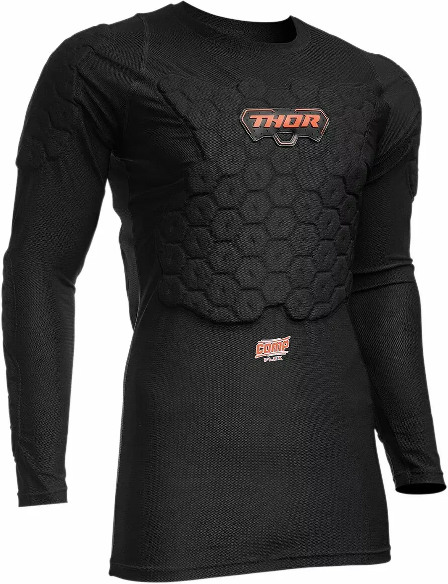 Camiseta Interior de protección THOR Comp XP Flex Deflector bajo chaqueta para moto