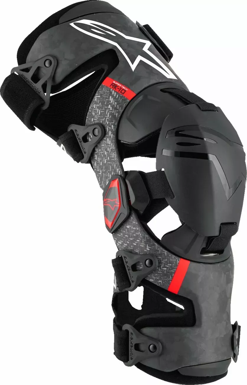 Rodilleras ortopédicas Alpinestras Supertech RK-10 Plasma para moto