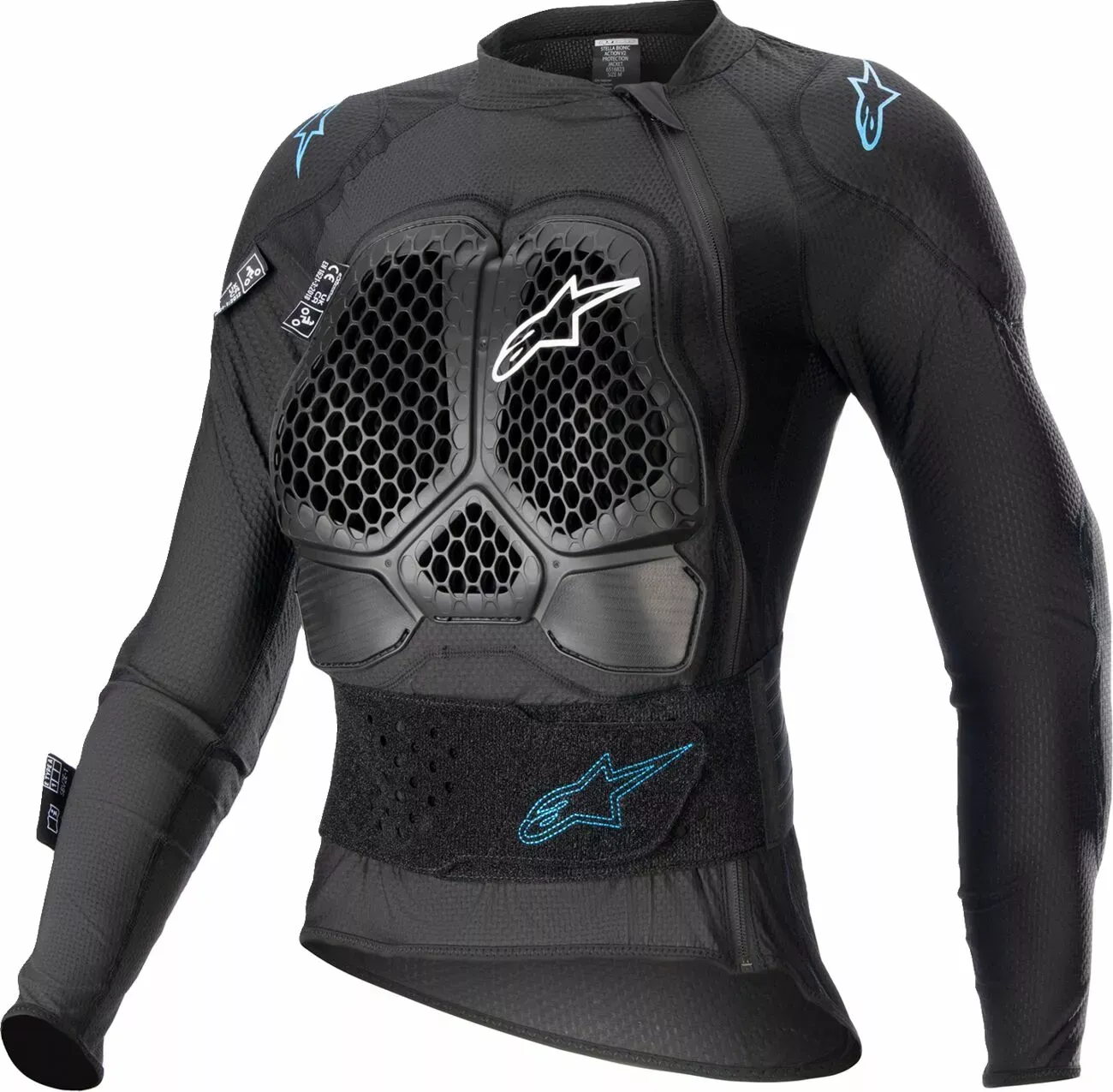 Peto completo para MUJER con protecciones Stella Bionic Action v2 para moto