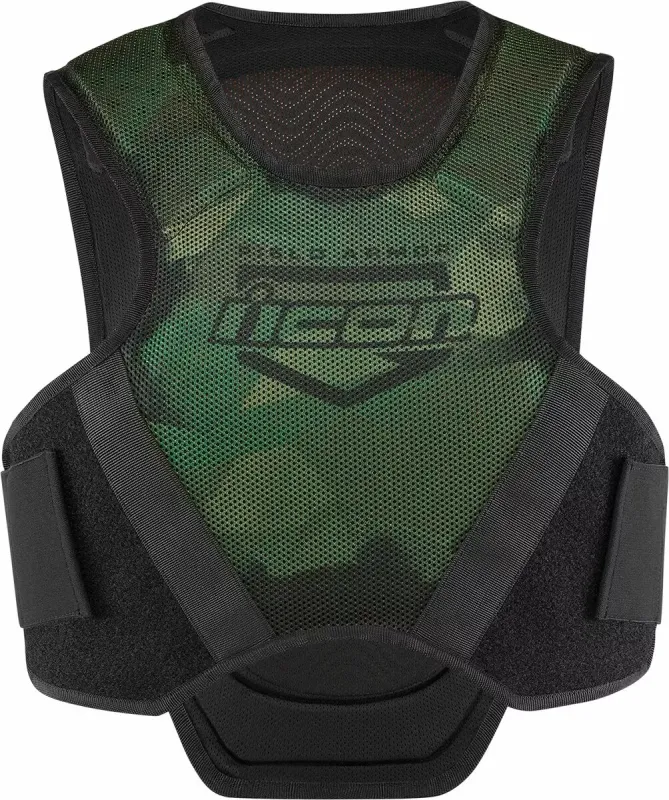 Chaleco peto de protección para moto ICON Field Armor Softcore™ pecho y espalda