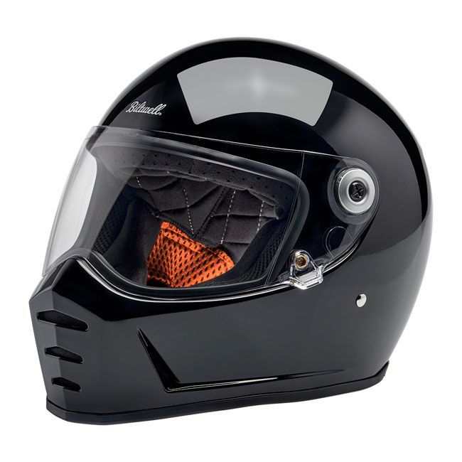 Casco Biltwell Lane Splitter helmet negro brillo