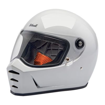 Casco Biltwell Lane Splitter Blanco Brillo