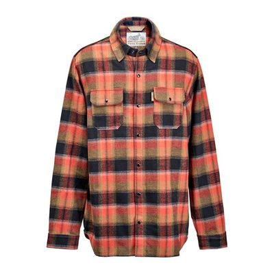 Camisa gruesa Biltwell Hi Test Flannel shirt rust