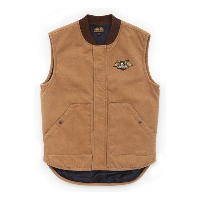 Chaleco Loser Machine Condor II vest caramel