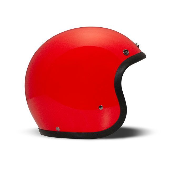 Casco DMD Retro helmet Red Rojo