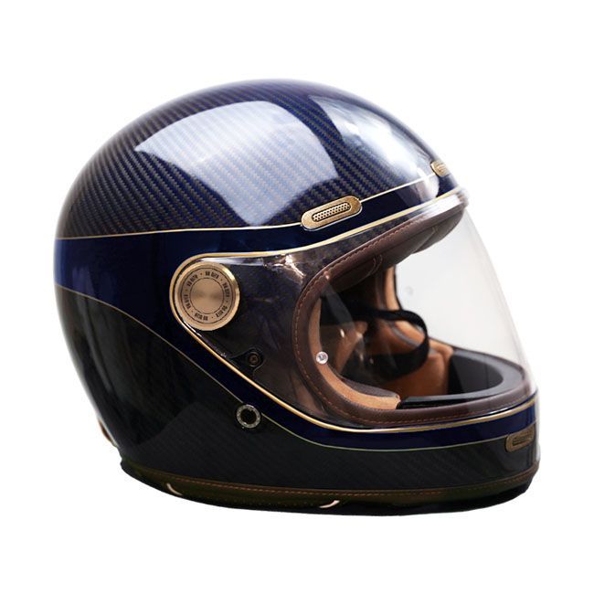 Casco By City Roadster III carbon golden blue
