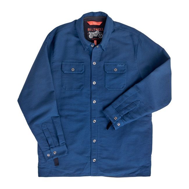 Camisa con forropolar interior Biltwell El Dorado shirt jacket navy