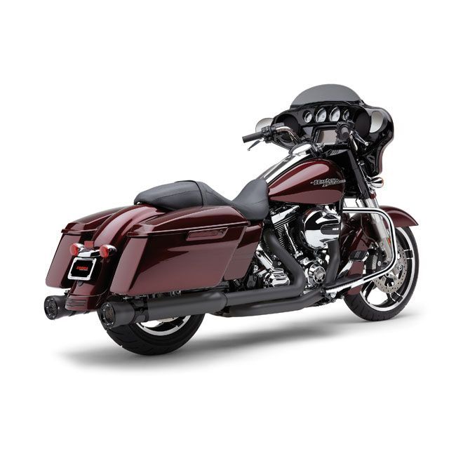 17-23 Touring- Silenciadores Cobra, 4" Race Pro slip-on mufflers