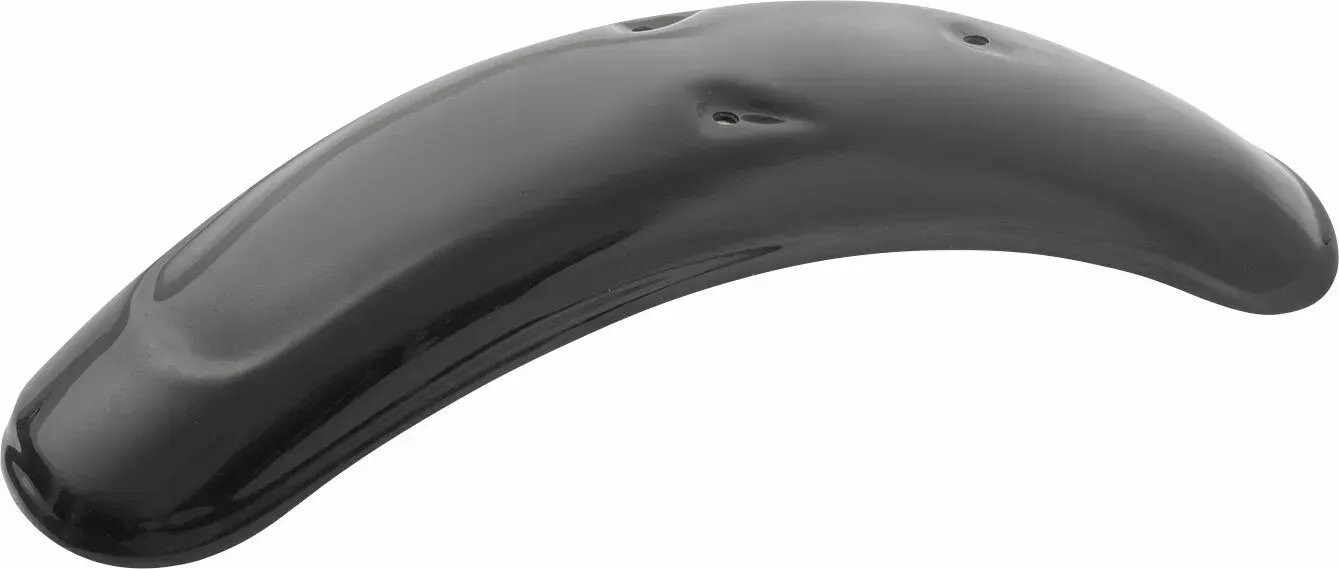Guardabarros delantero estilo Scrambler universal Negro Brillo