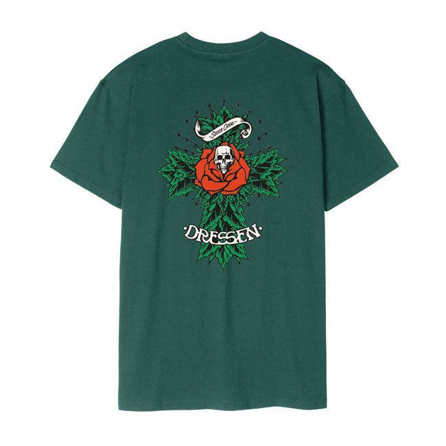 Camiseta Santa Cruz Dressen Rose Cross 2 t-shirt rainforest