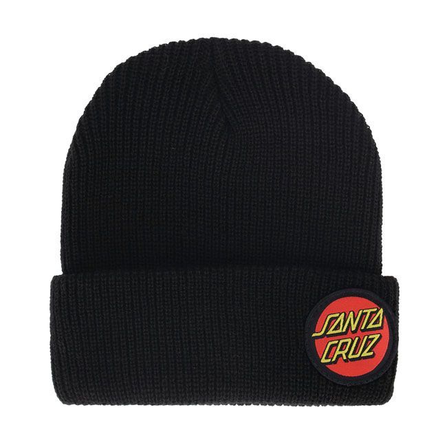 Gorro Santa Cruz Classic Dot beanie negro