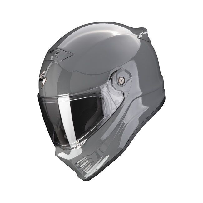 Casco Integral Scorpion Covert-FX helmet grey cement  gris brillo