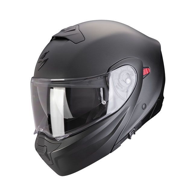Casco convertible Scorpion Exo-930 Evo helmet pearl negro mate
