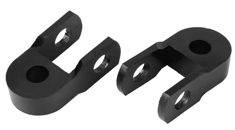 Elevadores 3cm universales para amortiguadores traseros de moto