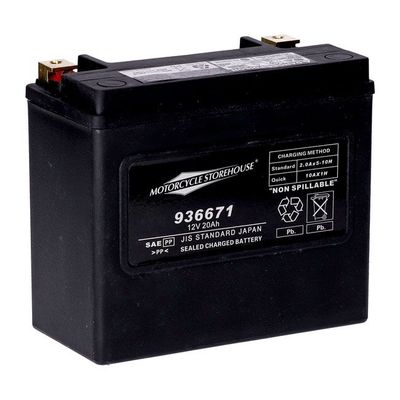 18-24 Softail- Bateria MCS, standard series - AGM sealed battery. 12v, 20ah. 320cca