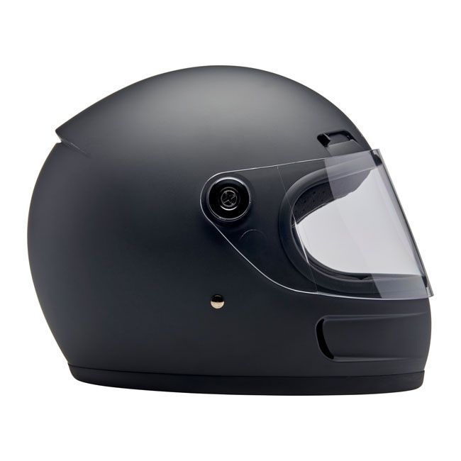 Casco Biltwell Gringo SV helmet con visera negro mate