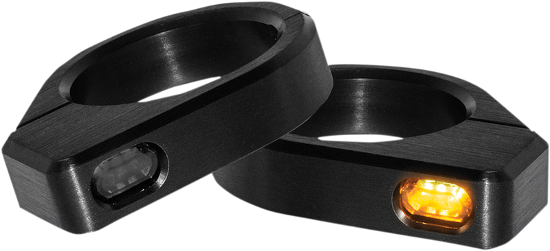 SET DE 2 INTERMITENTES HOMOLOGADOS PARA HORQUILLAS DE 39mm A 41mm