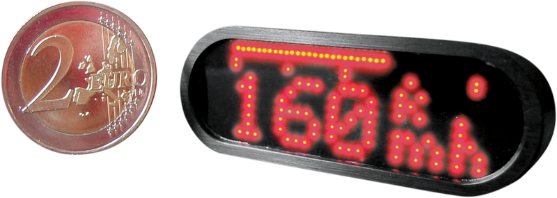 Marcador velocimetro Homologado MOTOGADGET, MOTOSCOPE MINI - DIGITAL GAUGE, negro