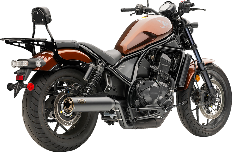 Silenciador Escape Slip-On COBRA USA punta de bronce para Honda Rebel 1100