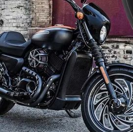 73-22 XL- Mascara cúpula pequeña cubre faro delantero Negro Brillo