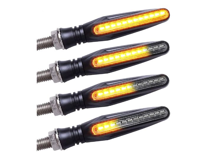 SET 4 INTERMITENTES SECUENCIALES HOMOLOGADOS LED