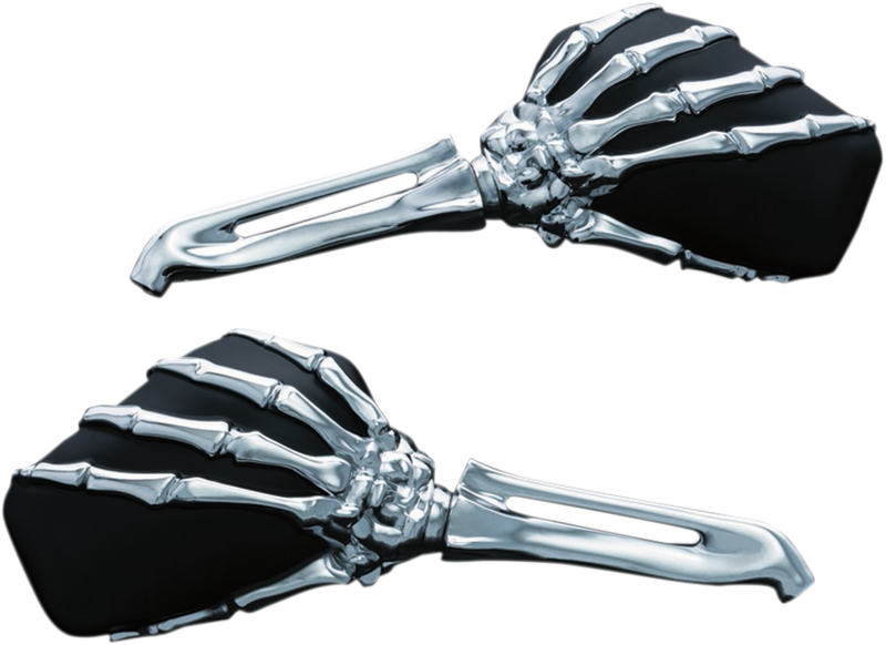 RETROVISORES MIRROR SKLTN CHR/BLK