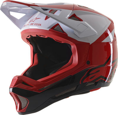 CASCO ALPINESTARS HELMET M-COSMOS RD/WT CASCO ALPINESTARS HELMET M-COSMOS RD/WT