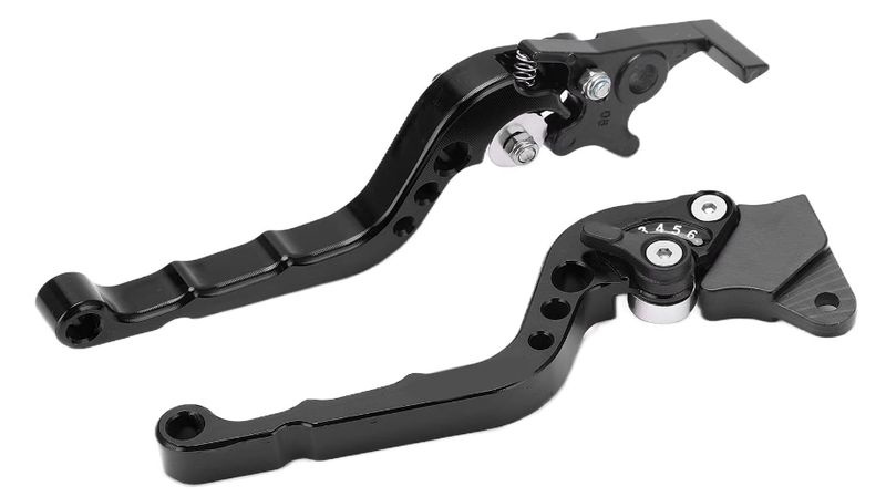 Juego de manetas de embrague y freno univerasles negras