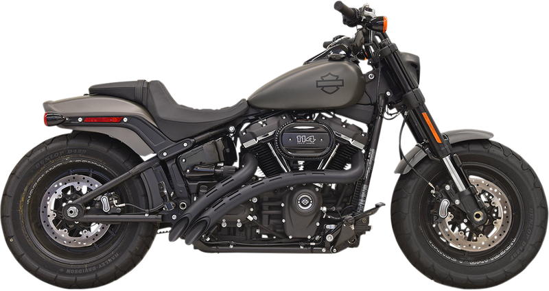 18-24 Softail- Escapes BASSANI XHAUST Radial Sweeper curvados para