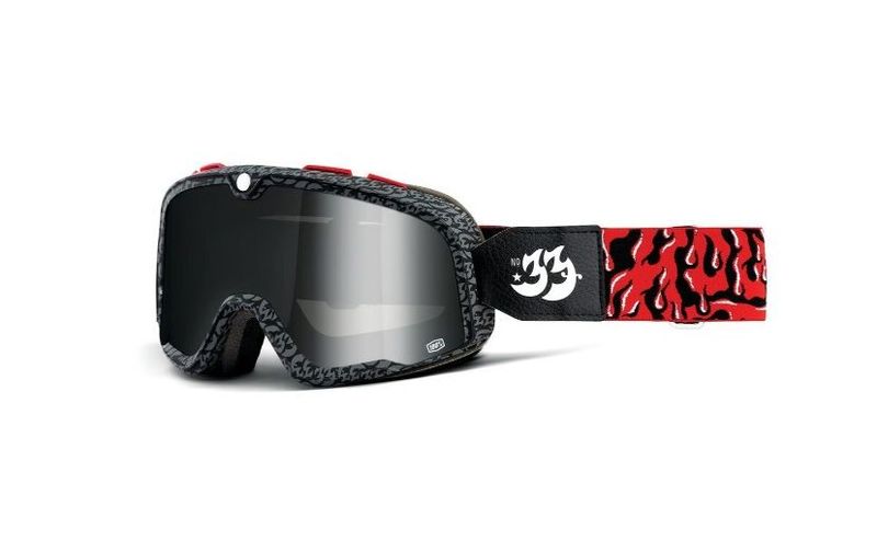 GAFAS VENTISCA Y MOTO 100% BARSTOW House Ind. + Reambio lentes Dorada y Cromada