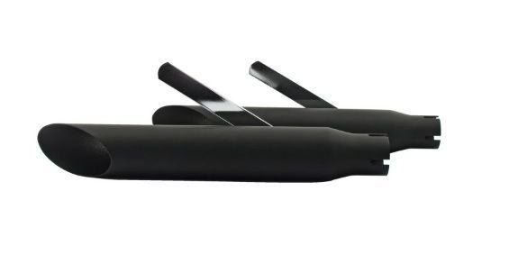 SET 2 ESCAPES  UNIVERSALES MUFFLER 16-1/2" DE Negros