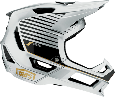 CASCO 100% HELMET TRAJECTA SILVER CASCO 100% HELMET TRAJECTA SILVER