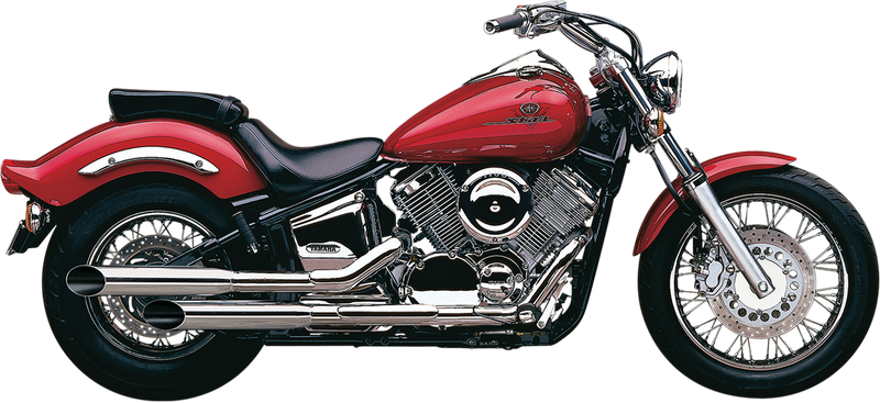 Escapes COBRA Classic Deluxe cromados para Yamaha XVS 1100 Drag Star