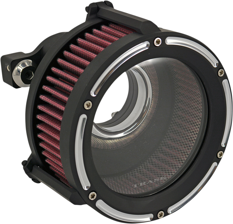 Filtro de aire TRASK Assault Charge de alto caudal para Harley Davidson Sportster y Softail