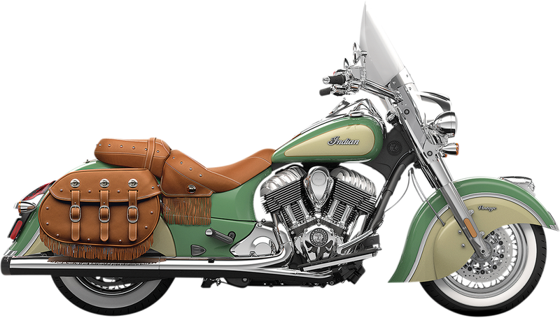 Silenciador RINEHART RACING Slip-On Duals de 4" para Indian Chief Vintage, Dark Horse escapes largos cromado