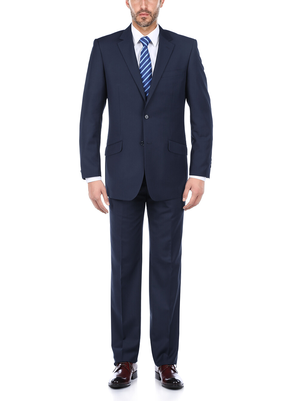 100% Wool New Blue Slim Fit or Modern Classic Suit